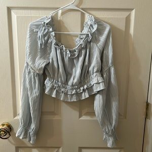 Princess style crop top